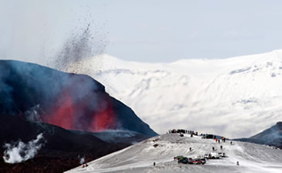 Iceland volcano Eyjafjallajokull eruption  2010