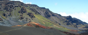 Haleakala crater