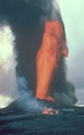 Lava fountain  on Big Island Hawaii USGS