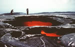 Skylight in active lava tube USGS