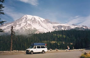 Plate Tectonics : Mt Rainier was formed by the subduction of the Fuan de Fucaplate beneath the North American plate.Mt  One the most beautiful and most danerous volcanoes in the world sits on the Cascade subduction zone.LKP